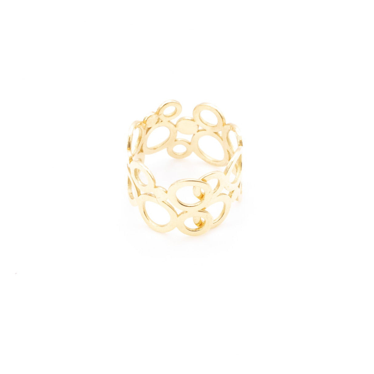 18K Openwork Bands.