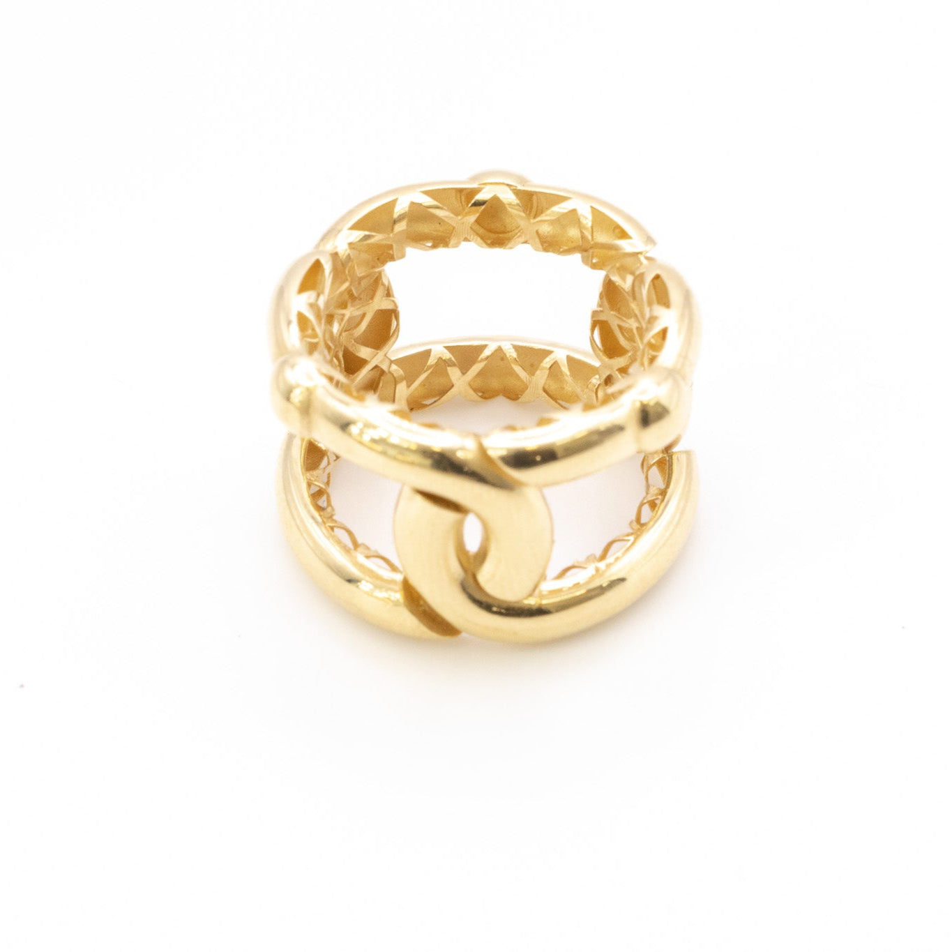 18K Bold Link Band.
