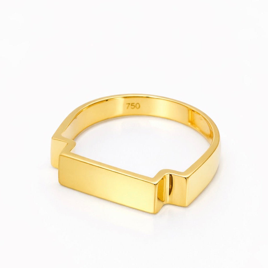 18 K Signet ring