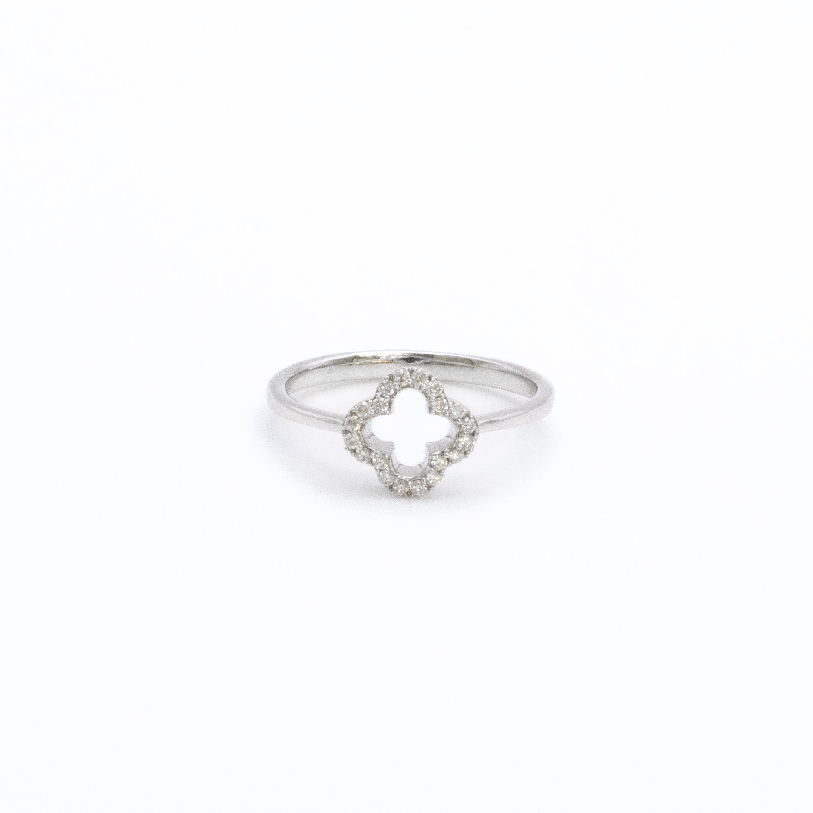 Clover outline Ring