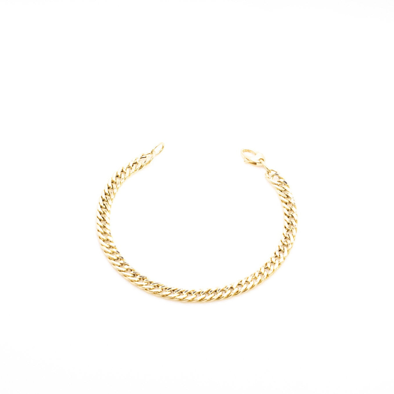 14K Curb Chain Bracelet