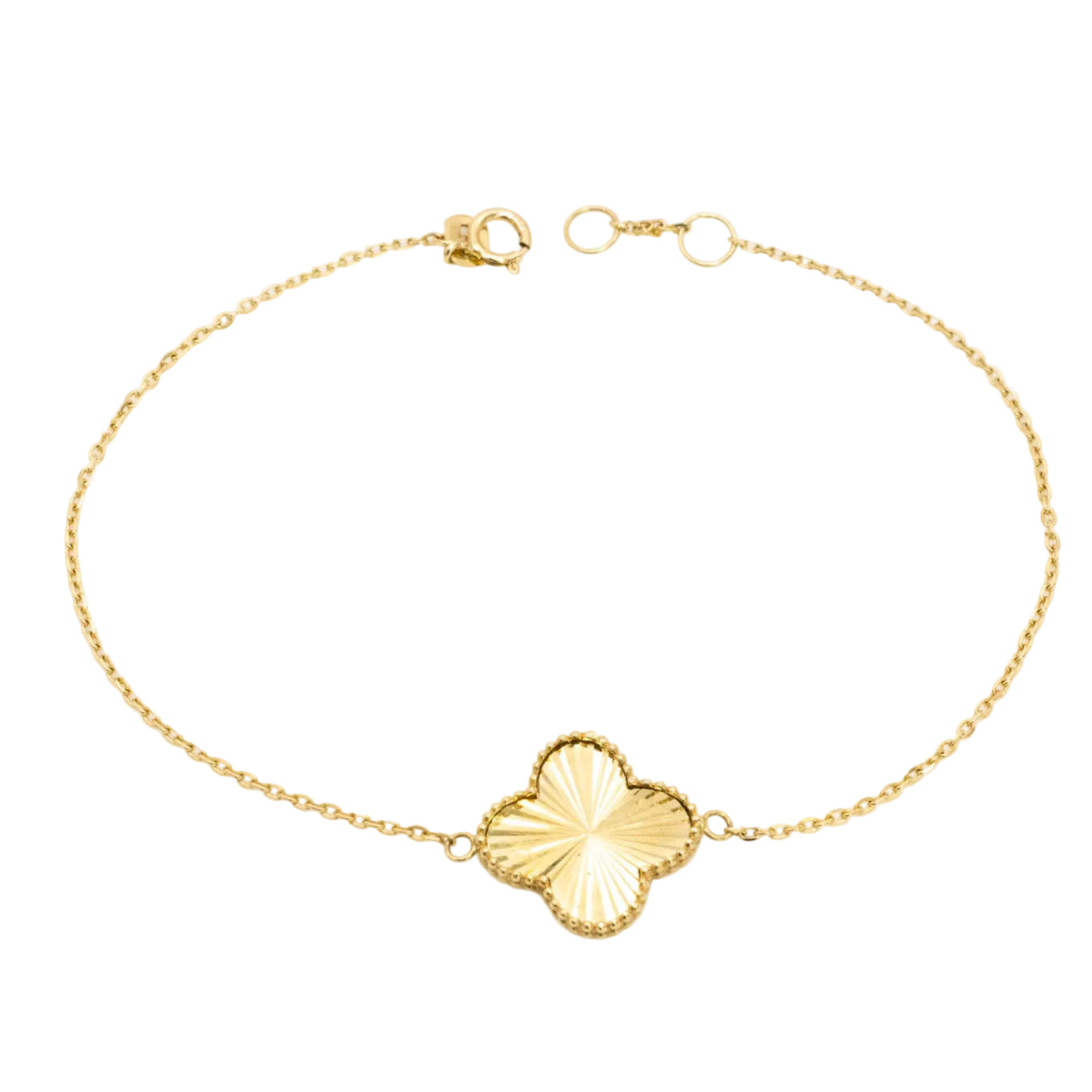 18K Clover Bracelet