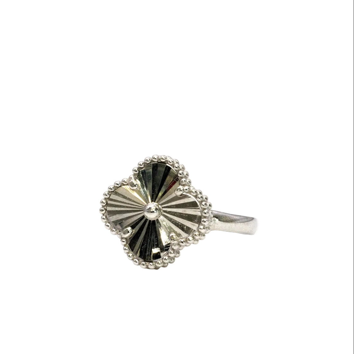 14K Clover Ring
