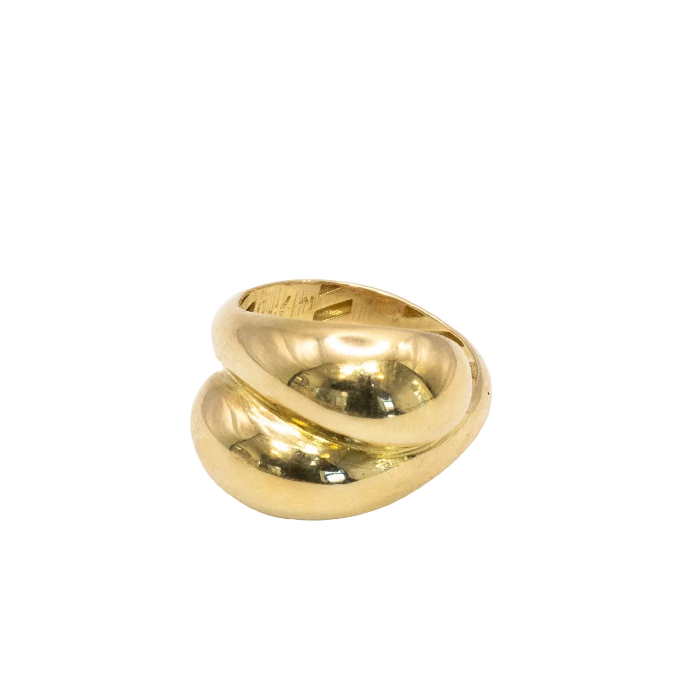18K Eclipse Dome Ring