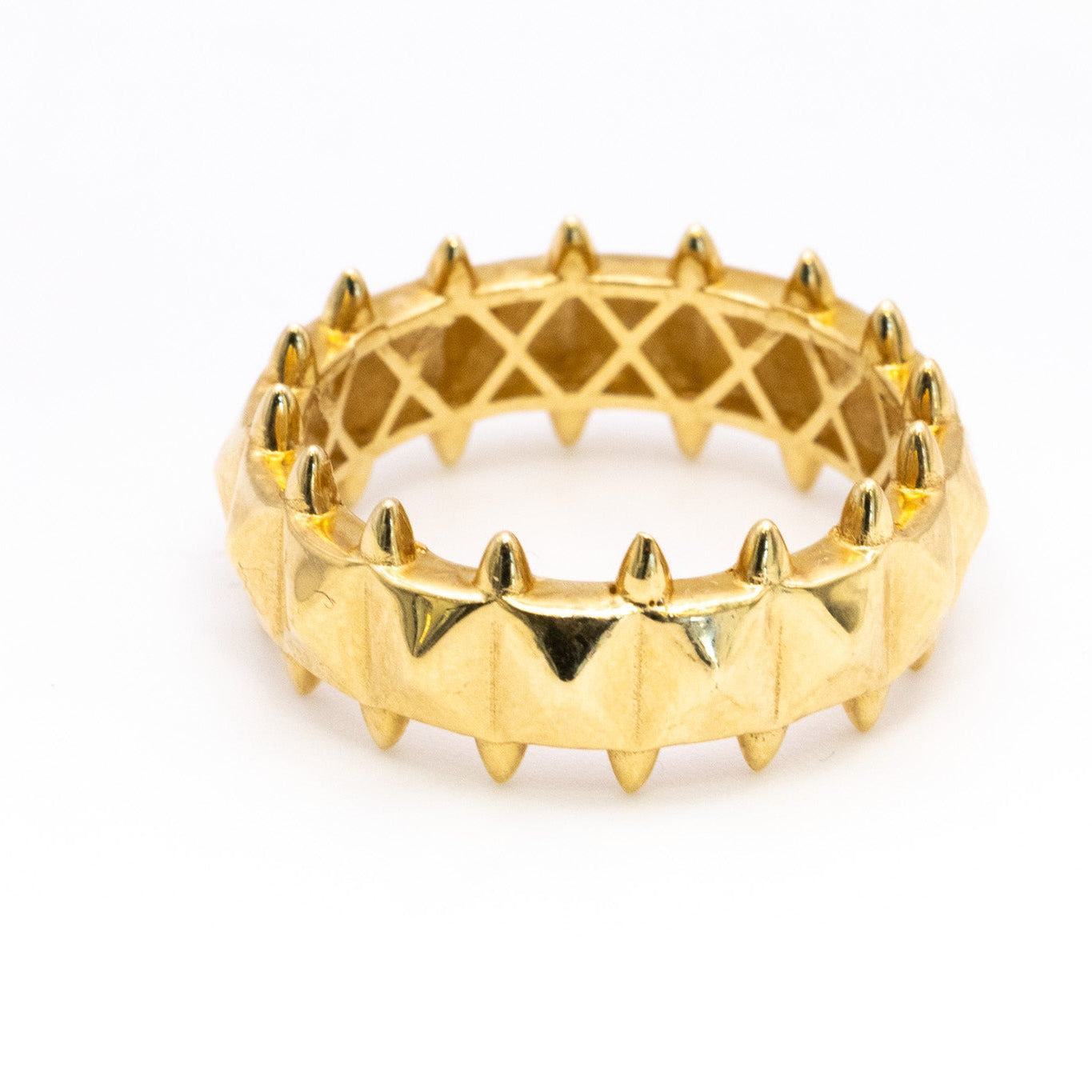 Regalia Crown Ring – 18K Gold