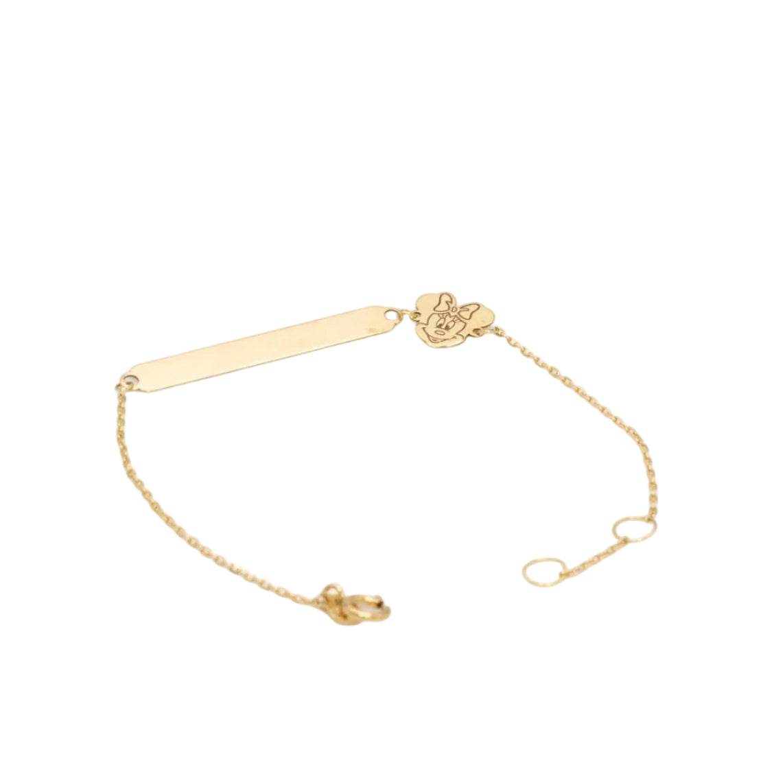 18k Mini Mouse Bracelet