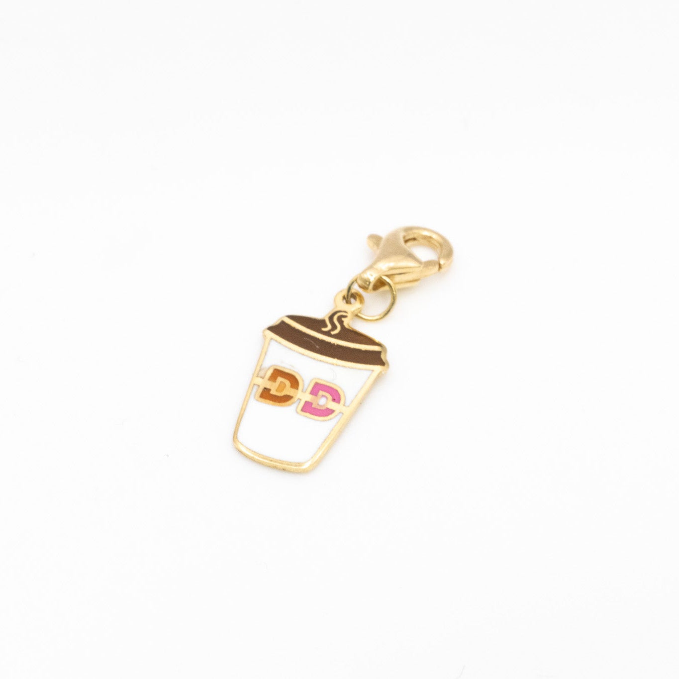 18K Coffee Charm