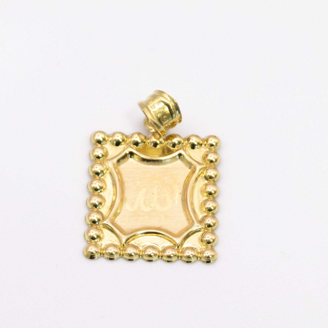 18K "Allah" Charm