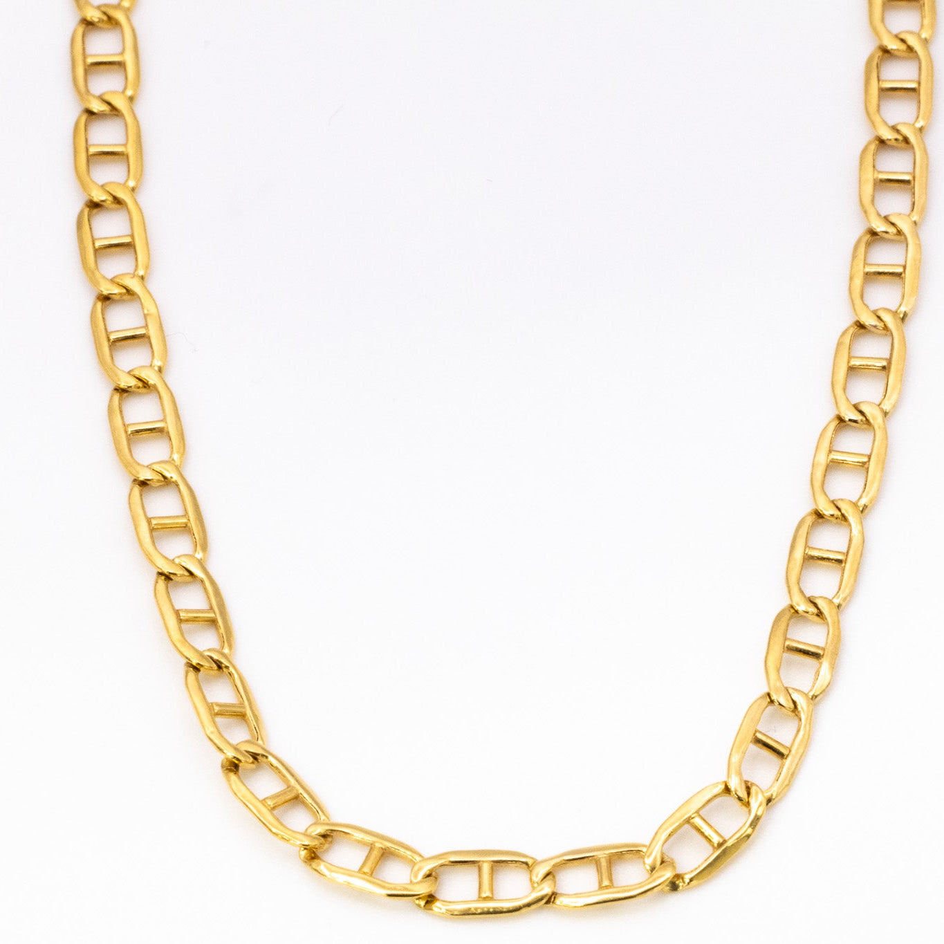 18K Mariner Anchor Chain