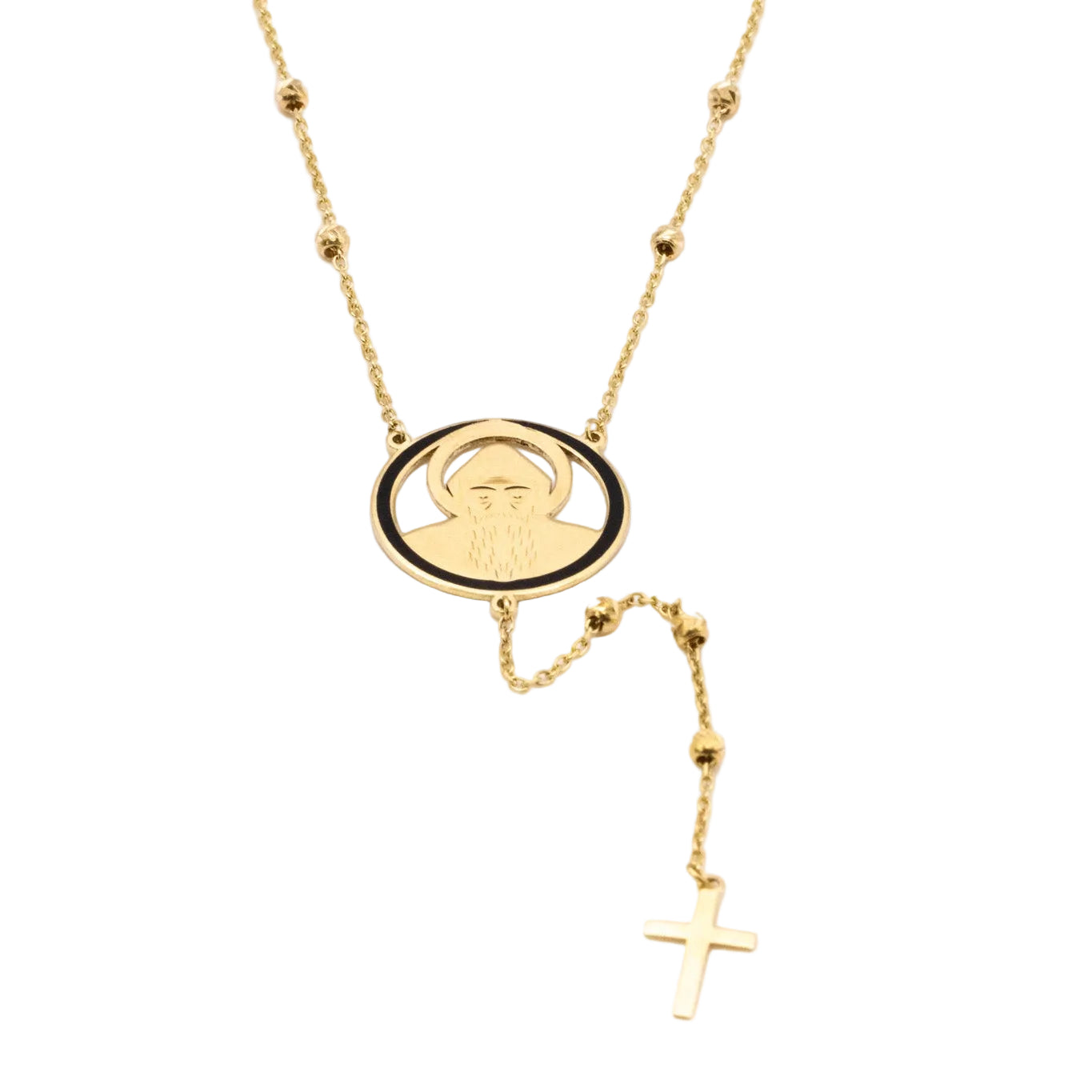 18K St Charbel Rosary