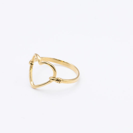 Coeur Ring in 18K