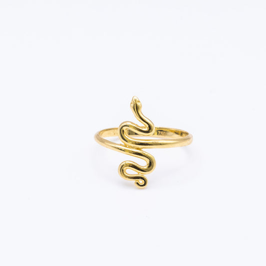 18K Serpent Ring