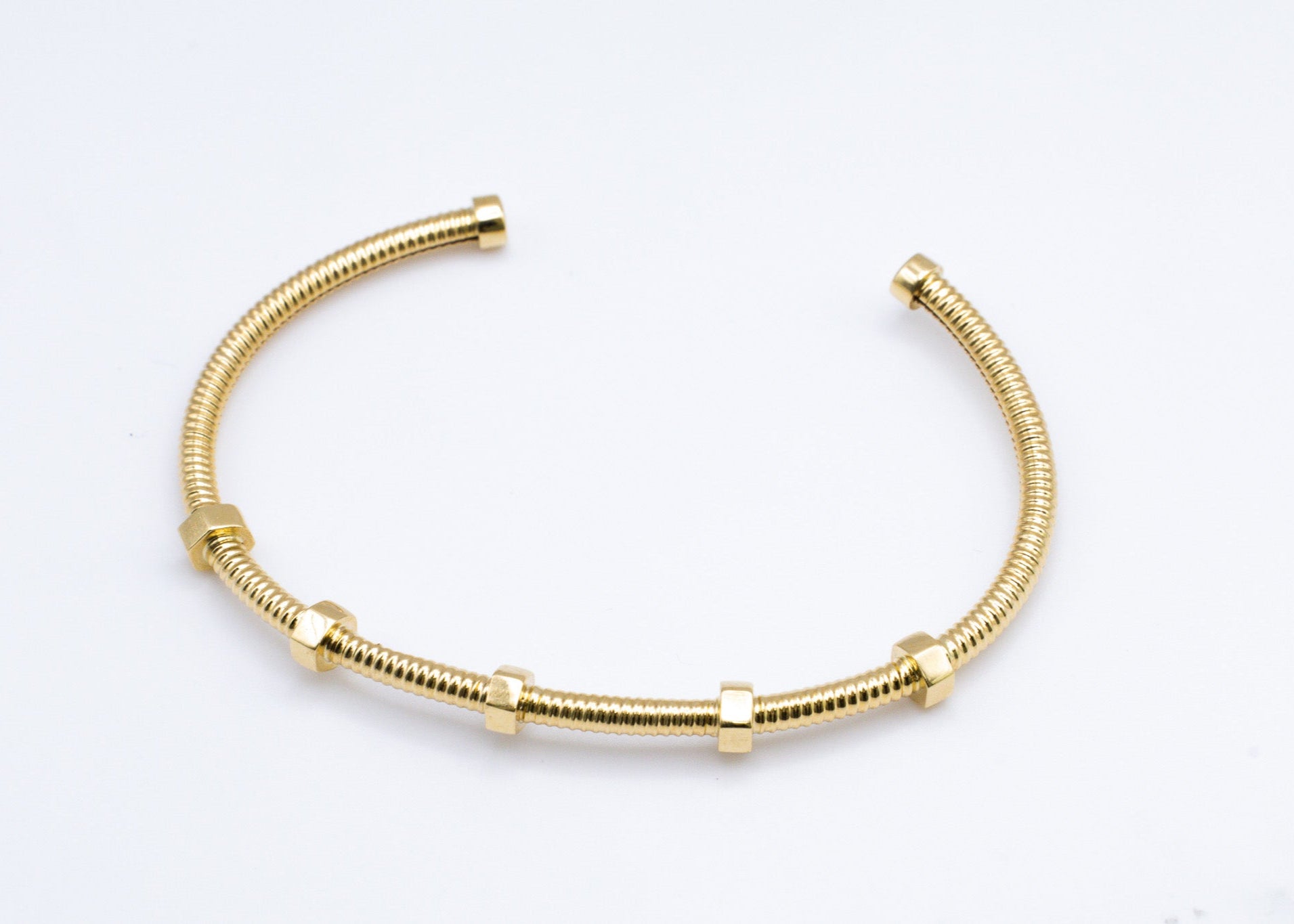 Screws-Bracelet in 18K Gold