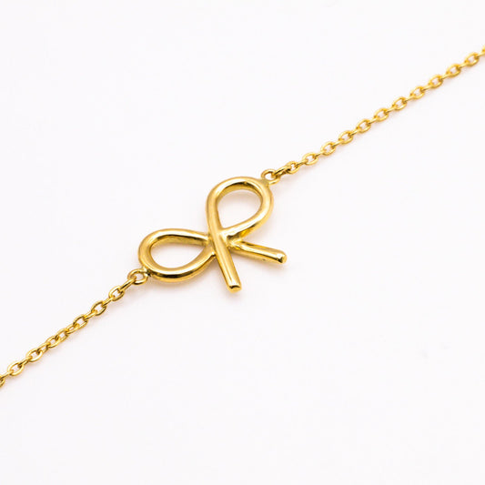 Bowtie Bracelet in 18K gold