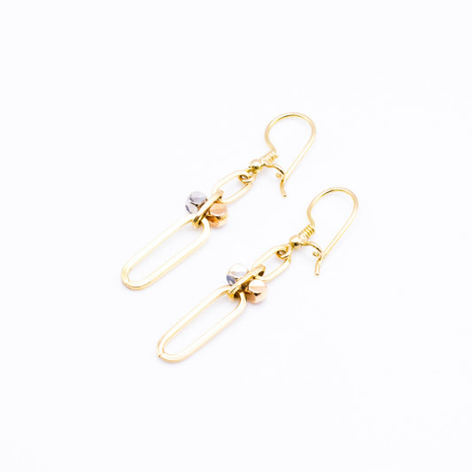 Golden Dangles in 18K