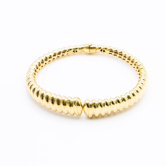 Cuff Bangle in 18k Gold