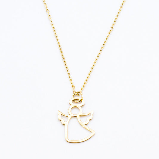 Angel Pendant in 18K Gold.