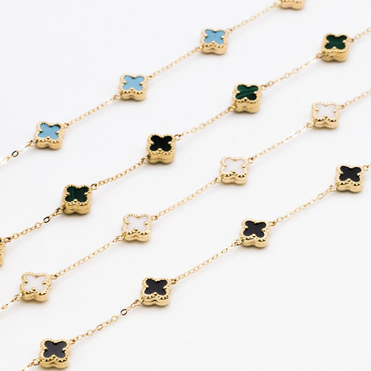14K Clover Bracelets.