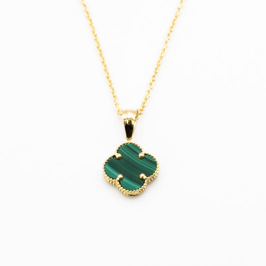 18 K Clover Pendant
