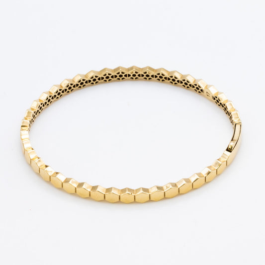 18K Solid Bangle.