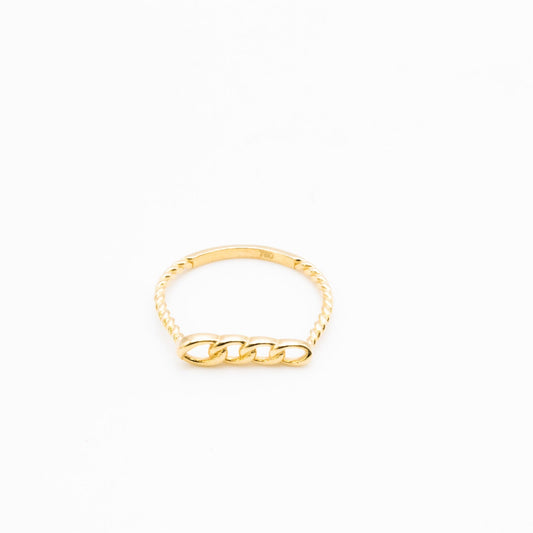 18K Twist Rope Band