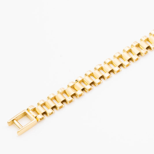 18K Bracelet Regal "Pres" Link