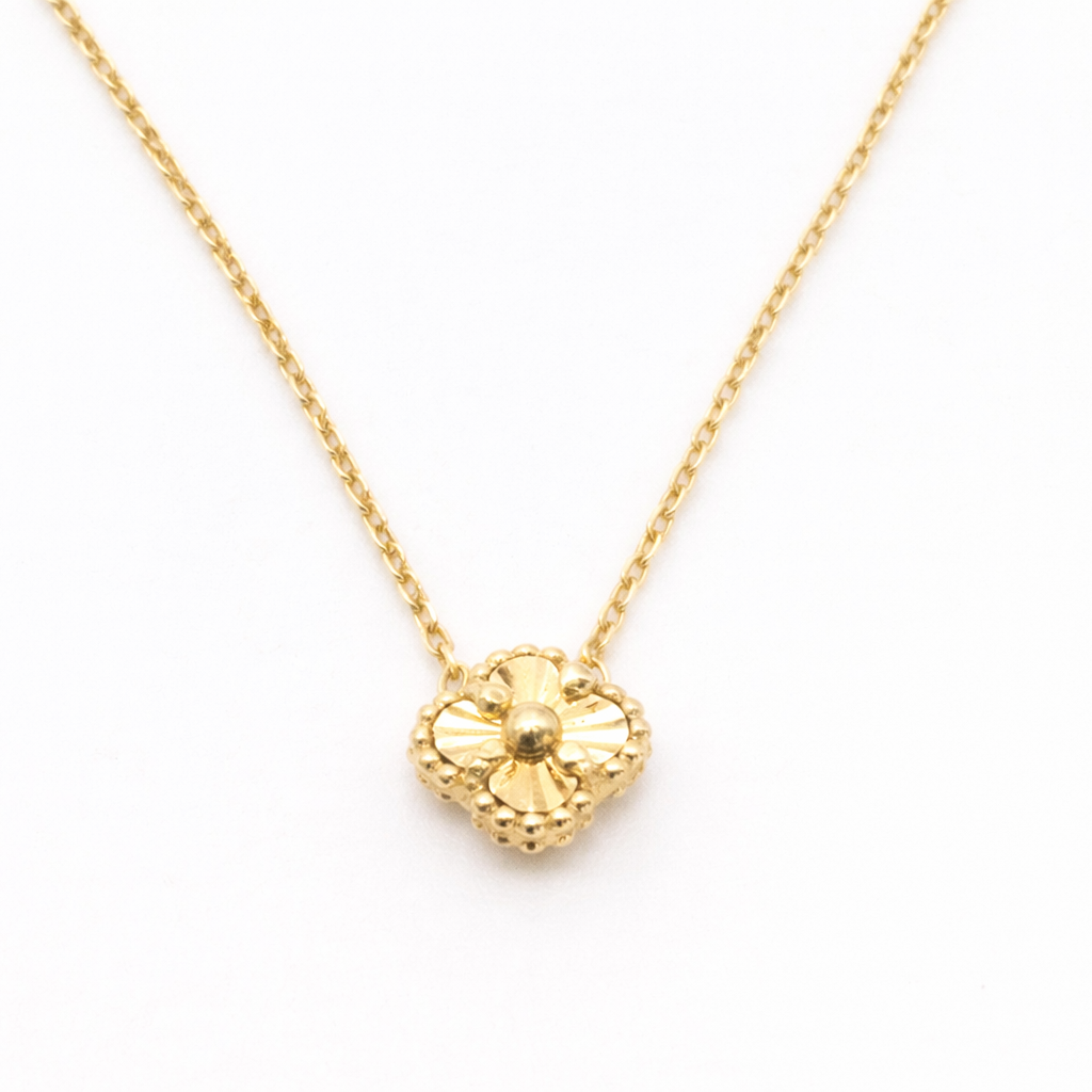 14k Clover Pendant