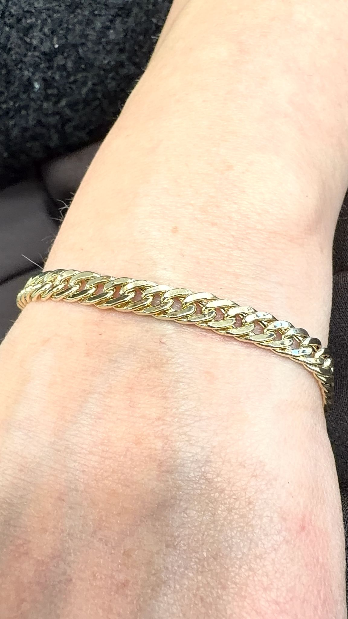 14K Curb Chain Bracelet
