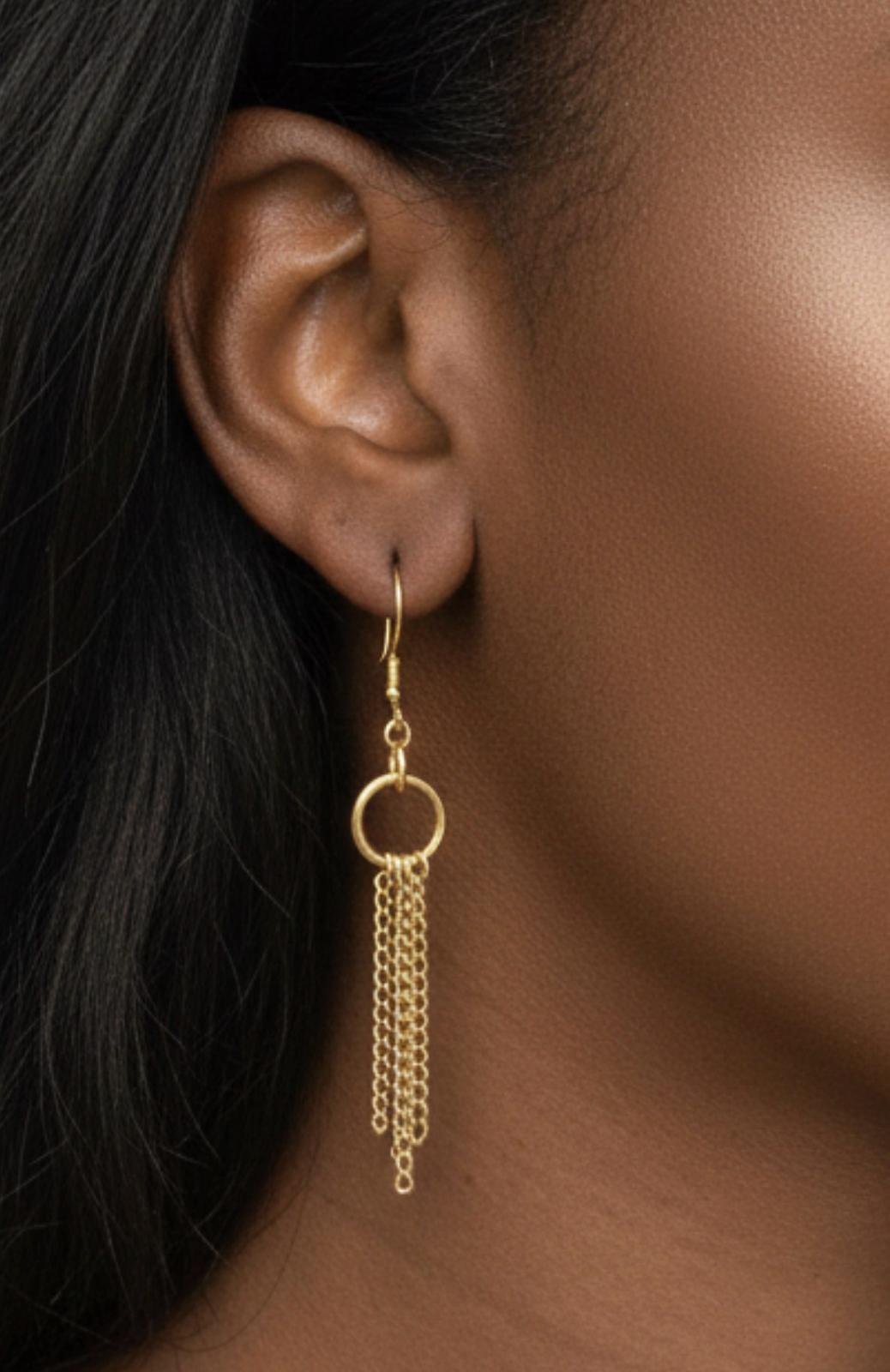 Swing Dangles in 18K